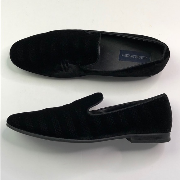 giorgio brutini chatwal quilted velvet loafer